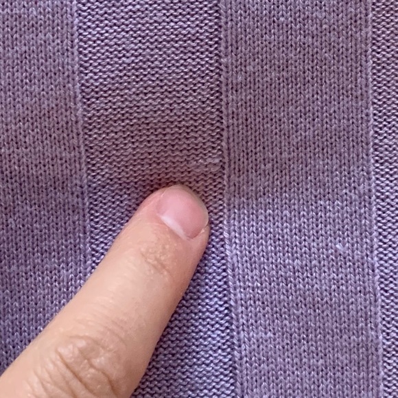 Ricki’s Lilac Mid Pointelle Pullover - Picture 8 of 8